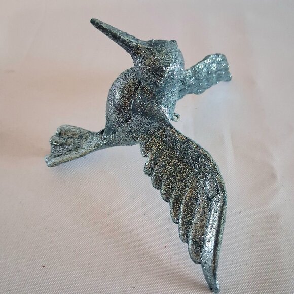 Lot of 3 Blue/Green Glitter Ornaments - Picture 3 of 10